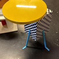 Tavolino Kristall, Memphis, De Lucchi