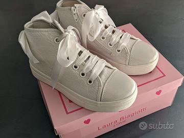 SCARPE BAMBINA CERIMONIA "LAURA BIAGIOTTI"  n.34