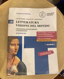 Libro Italiano Letteratura “Visione del Mondo”.