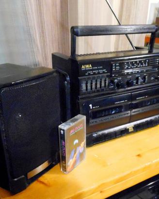 AIWA Radiolone BOOMBOX con casse separabili