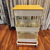 carello nuovo cucina studio ufficio dispensa ruote