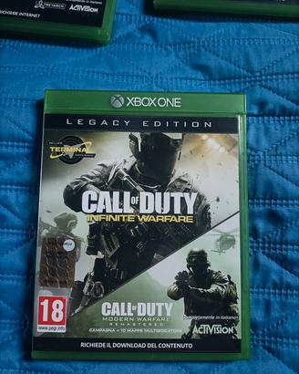 Call of duty Infinite Warfare + Moderm Warfare 