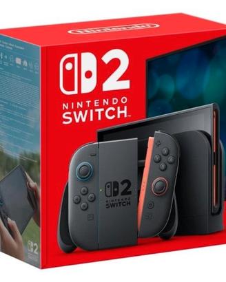 Nintendo switch 2 nuova sigillata garanzia italia 