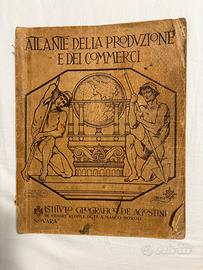 Raro Atlante della produzione e commerci 1922