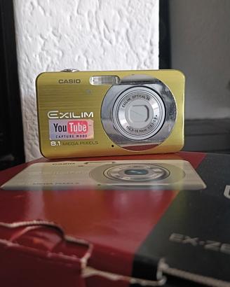 Fotocamera Casio verde lime