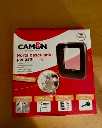 Porta basculante per gatti (catflap)