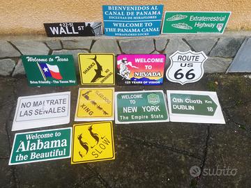 Cartelli Segnali dal mondo