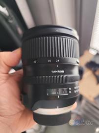 Obiettivo Tamron 24 70 2.8 g2 Nikon + filtro