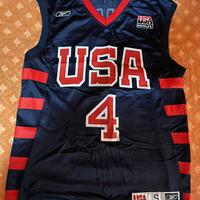 Abbigliamento sport basket canotta reebok USA