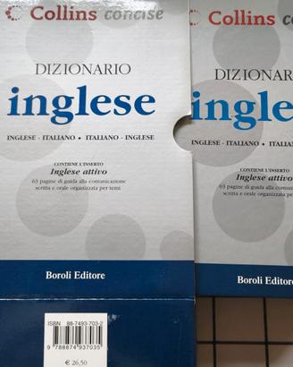 Dizionario Inglese Collins Concise – Ottime condiz