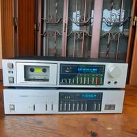 PIONEER CASSETTE E TUNER SERIE BLU LINE VINTA