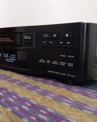 LETTORE CD SONY M33.CONVERTITORI  D/A IMPULSI.