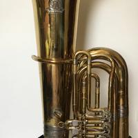 BASSO TUBA in Sib STEYR MUSICA Made in AUSTRIA 3 c