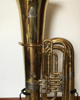 BASSO TUBA in Sib STEYR MUSICA Made in AUSTRIA 3 c