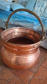 MEGA Paiolo in rame/ferro