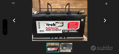 Batteria agm servizi camper