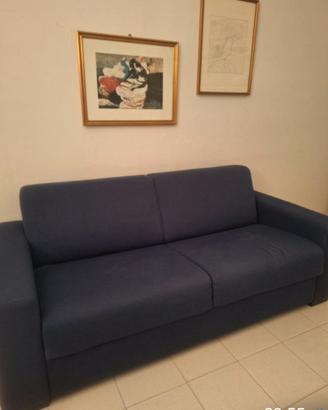 Divano letto due piazze come nuovo