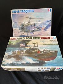 2 scatole vuote modelli US Army Tamiya Seminar