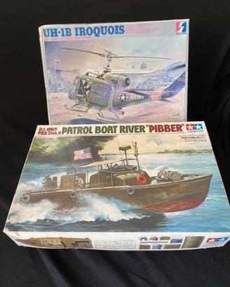2 scatole vuote modelli US Army Tamiya Seminar