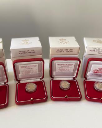 Monete commemorative euro monaco