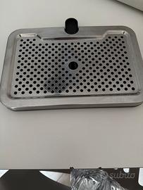 Vaschetta in plastica e alluminio spillatore blade