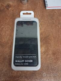 wallet cover galaxy a6+ 2018