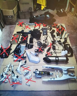 APRILIA TUAREG 660 EURO 5 2024 RICAMBI