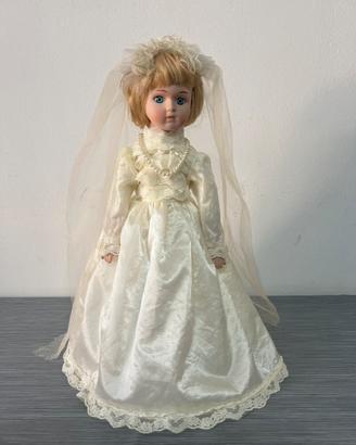 Bambola vintage sposa The Heritage Mint Collection