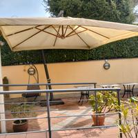 2 ombrelloni 4x4 con zavorra