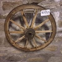 Ruota in legno da carro