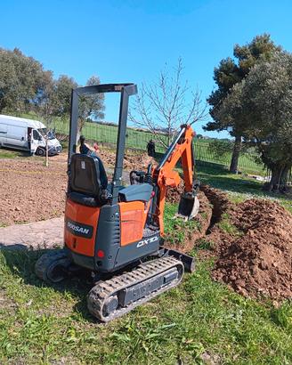 Miniescavatore Doosan dx10z ( bobcat e10z )