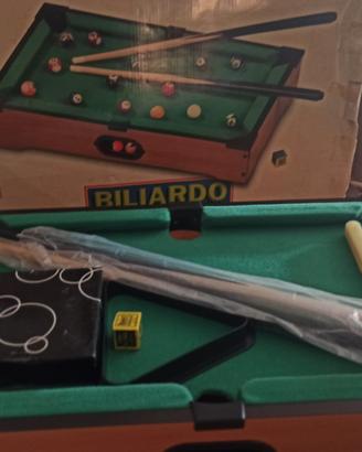 Gioco biliardo 