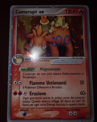 Camerupt ex 92/106 Pokémon EX Emerald 2005 