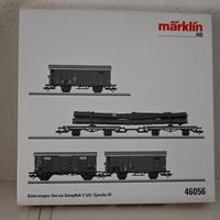 1 set di vagoni merci, epoca III, Märklin 46056