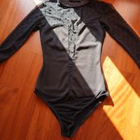 Body da sera aderente e tutina  floreale