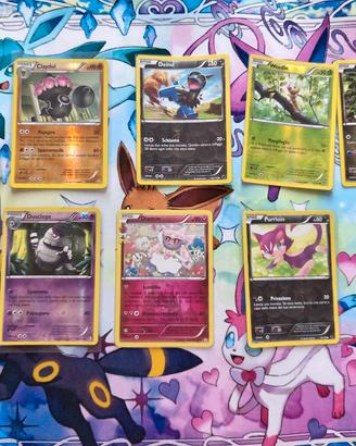 lotto carte pokemon holo