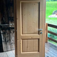 porta interna in legno massello