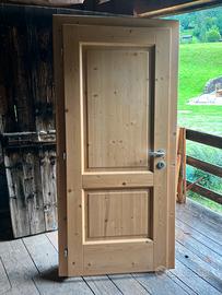 porta interna in legno massello