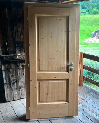 porta interna in legno massello