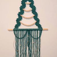 Albero di Natale in Macramè