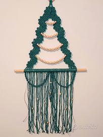 Albero di Natale in Macramè