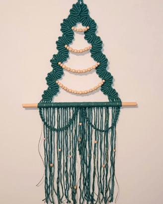 Albero di Natale in Macramè