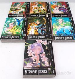 Fumetto manga "Petshop of Horrors" 7 vol. completo
