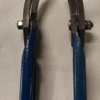 forbice per lamiera a lama curva