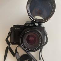 Minolta X-370s con 2 zoom