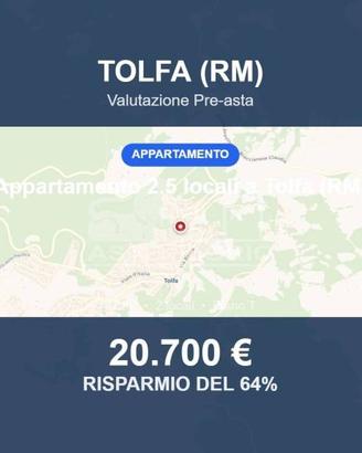 Immobile in asta di 47 m² a Tolfa