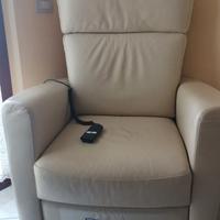 Poltrona anza perdona reclinabile elettrica