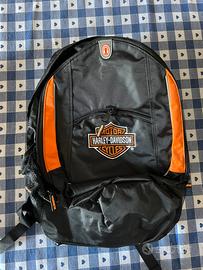 Zaino Harley-Davidson nero e arancione