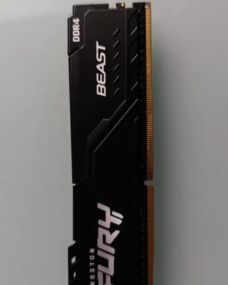 memoria RAM KINGSTON DDR4 - 16GB
