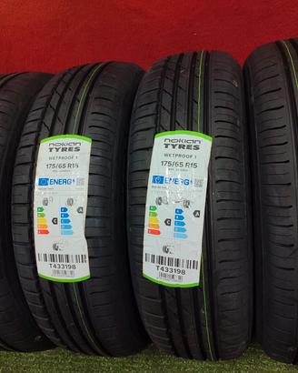 175 65 15 Gomme Estive Nokian Nuove 175 65 R15